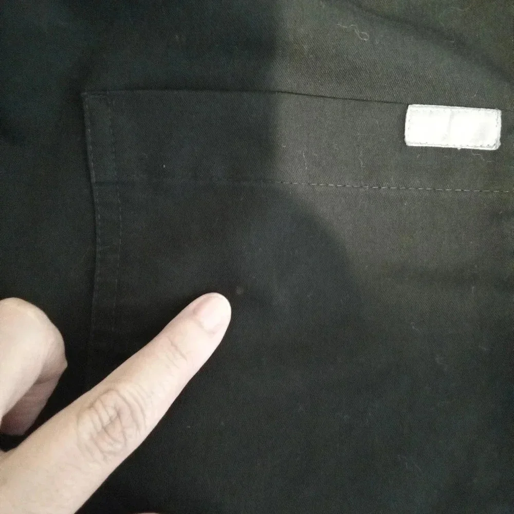 Figs technical pro tailored trouser scrub pants straight leg men's small